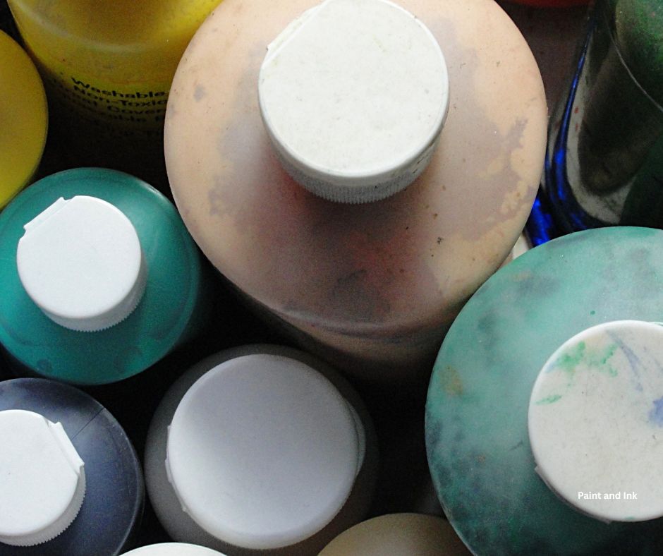Paint and Ink Paint and ink
